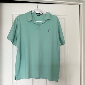 Ralph Lauren teal Polo Shirt Classic Style